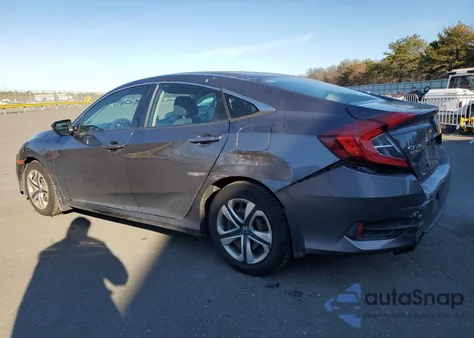2017 Honda Civic Lx z USA, uszkodzony, nr VIN 19XFC2F57HE220545